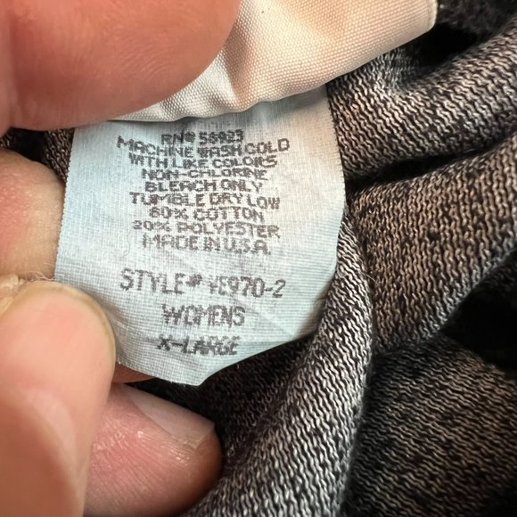 Vintage TiBuron Womens Black Velvet Cotton Poly Blend Pleated Skirt Size XL - Picture 9 of 10